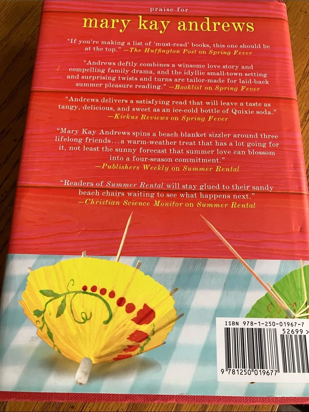 Ladies' Night Novel - Red Cover